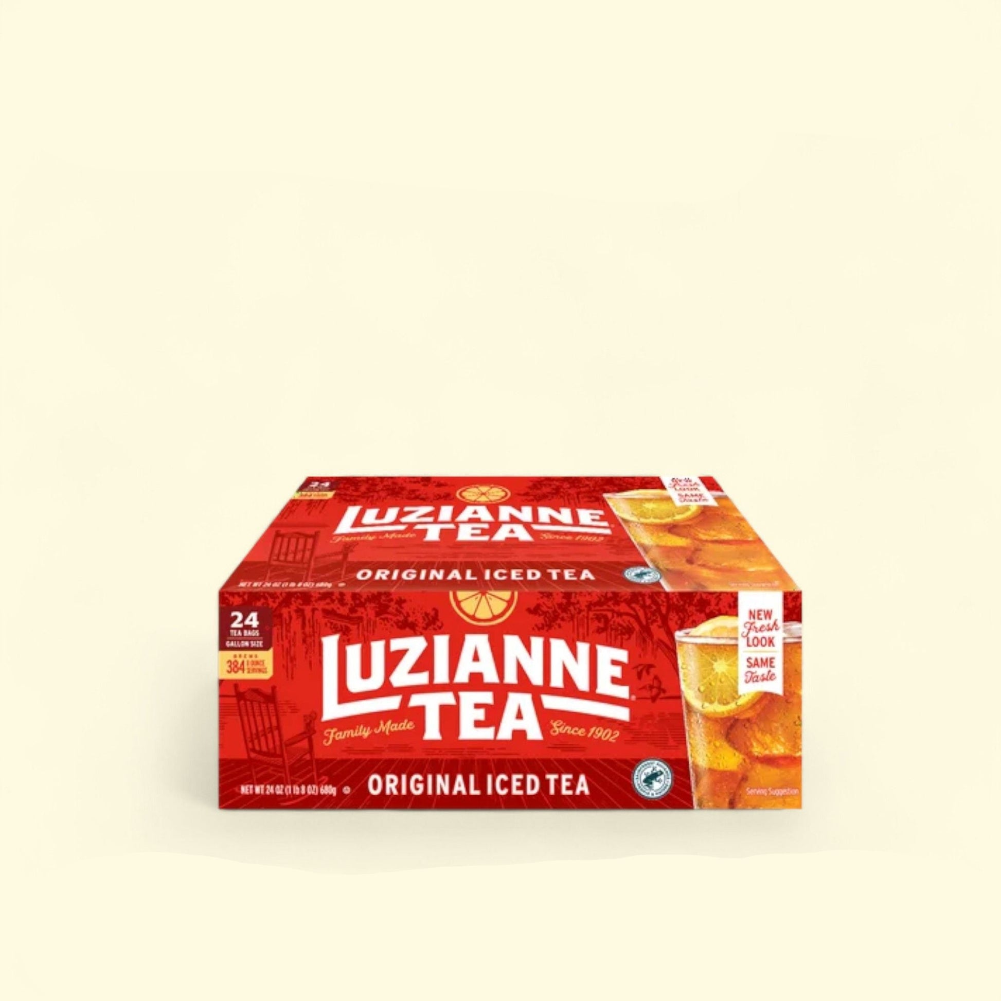 Luzianne, Black Iced Tea Gallon, 24 Ct