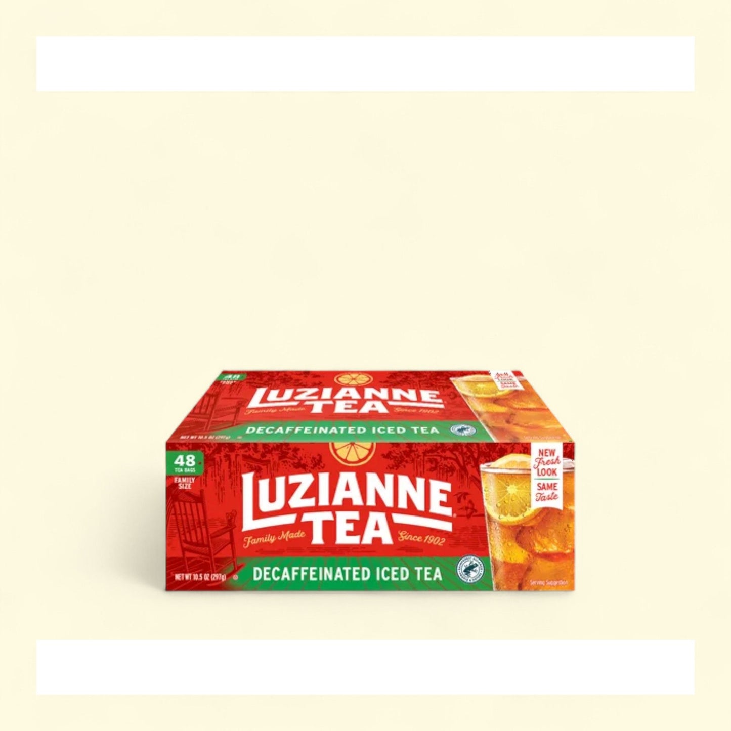Luzianne Decaffeinated Black Iced Tea, 48 Ct