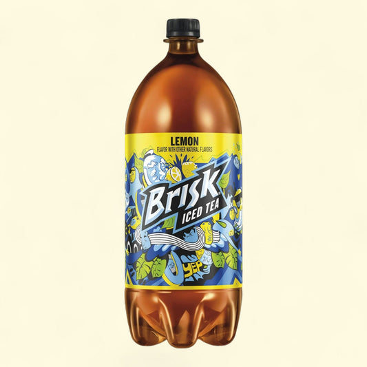 Brisk Iced Tea, Lemon, 2 Liter Bottle