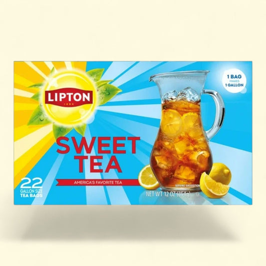 Lipton Southern Sweet Tea, Gallon Size, 22 Count
