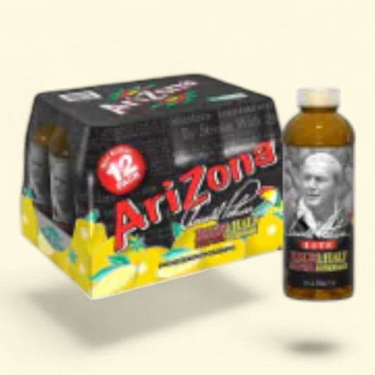 AriZona Lite Arnold Palmer Half & Half Lemonade Iced Tea Multipack Bottles, Size