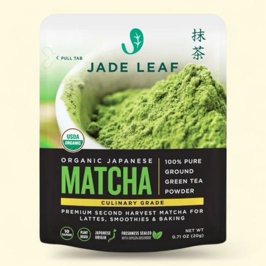 Jade Leaf Matcha, Organic Japanese Culinary Matcha, 0.7 Oz