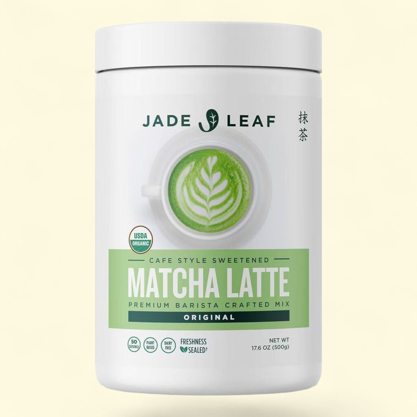 Jade Leaf Matcha Cafe Style Sweetened Original Matcha Latte Mix, 17.6oz