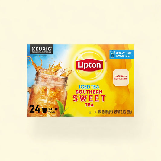 Lipton Iced Tea KCUP, Southern Sweet, 24 Count — authentic US product shipped worldwide by Treatspree