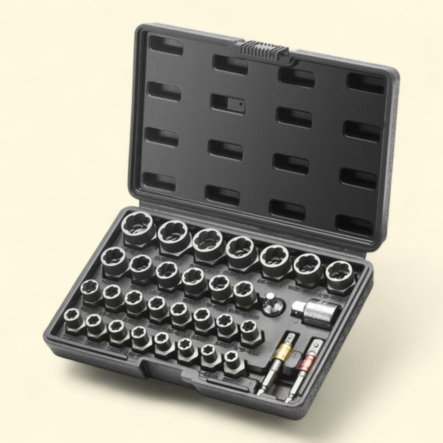 BENTISM YM-29, jeu de clés à douille pour extracteur de boulons, 29 pièces