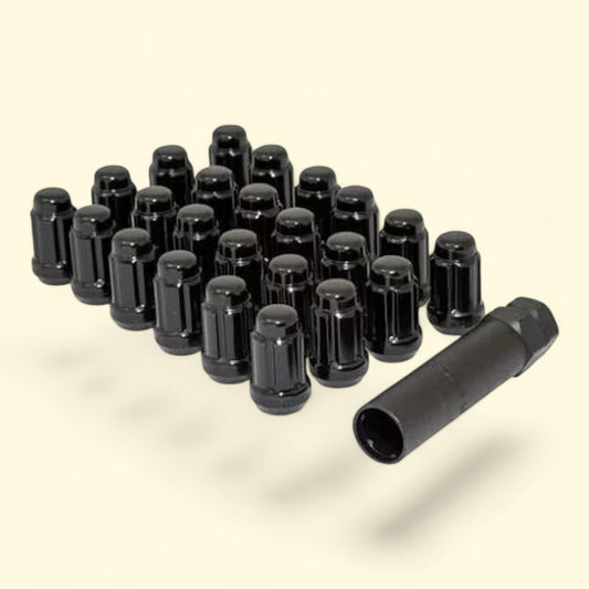 Kit d'installation d'écrous de roue à cannelures Gorilla Automotive, 6 écrous 1/2, K6CS-0012BGR