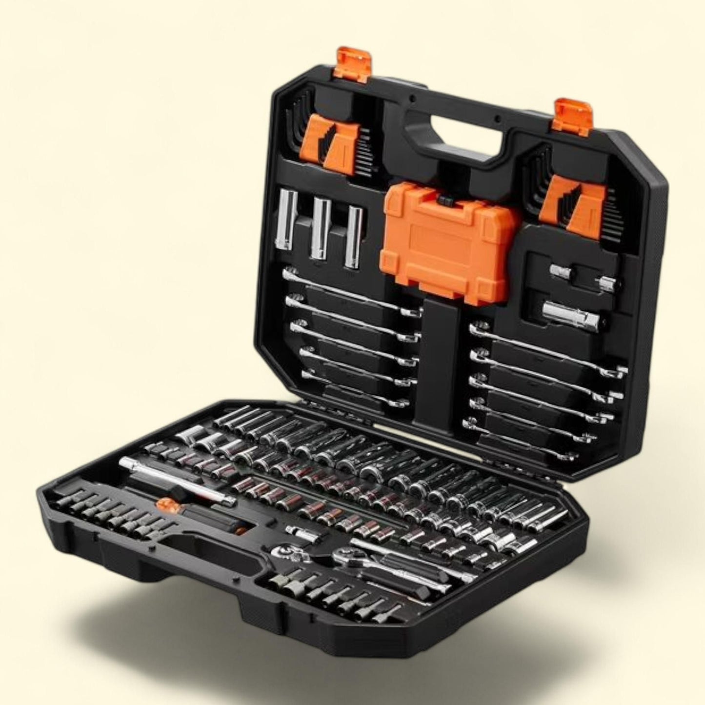 SKYSHALO Mechanics Tool Set, 145 Piece