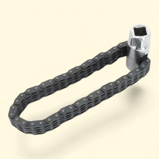 Unique Bargains Oil Filter Chain Wrench, 22 Sections, 1 count