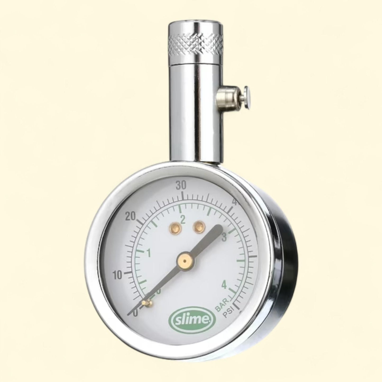 Slime Face Dial Tire Gauge, Large (5-60 Psi)