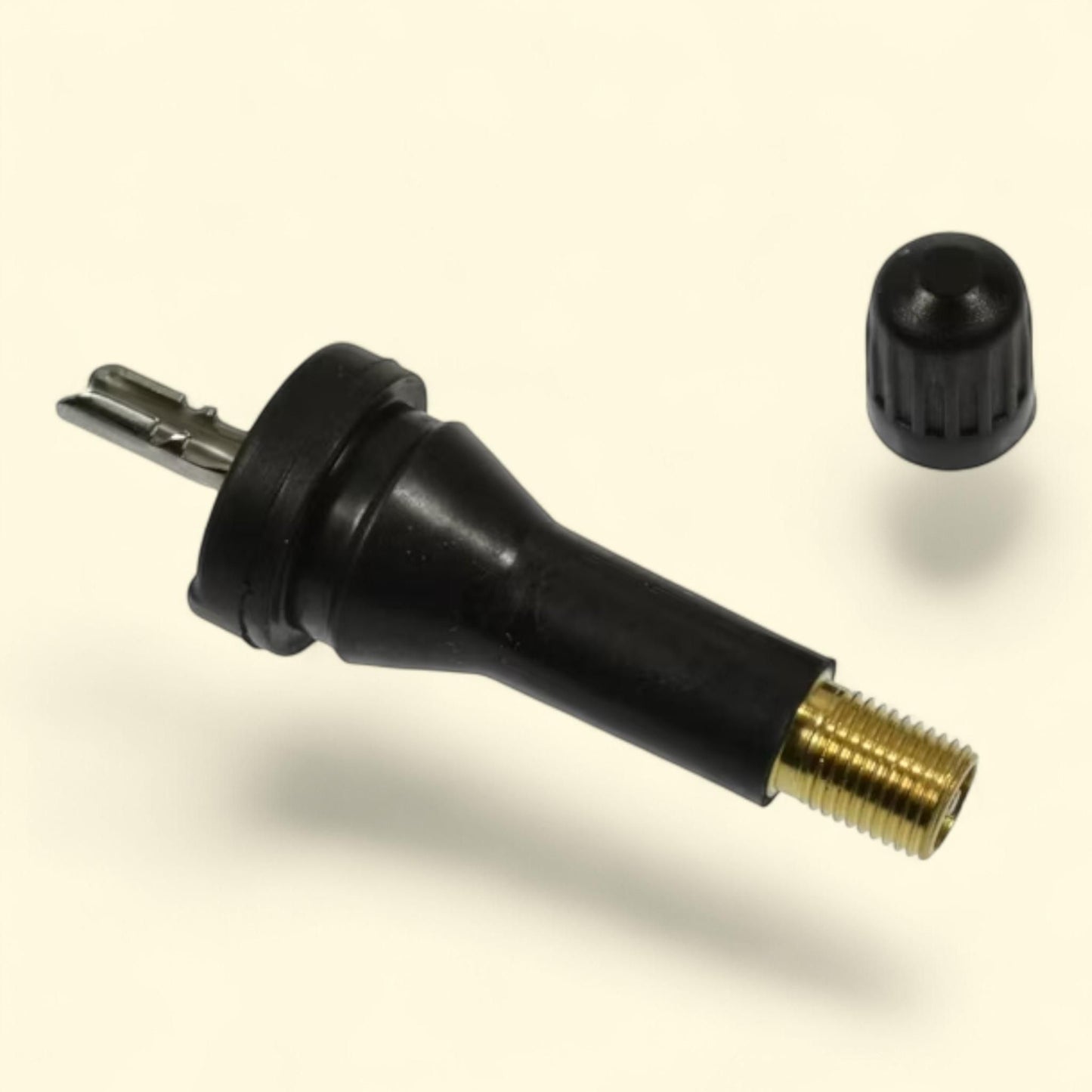 Manomètre pour pneus Tru-Flate Mini Dial, 5-60 PSI, avec valve de purge et étui en cuir