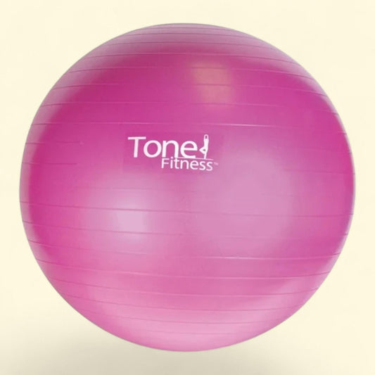 Tone Fitness Stability Ball, 55 cm, Pink