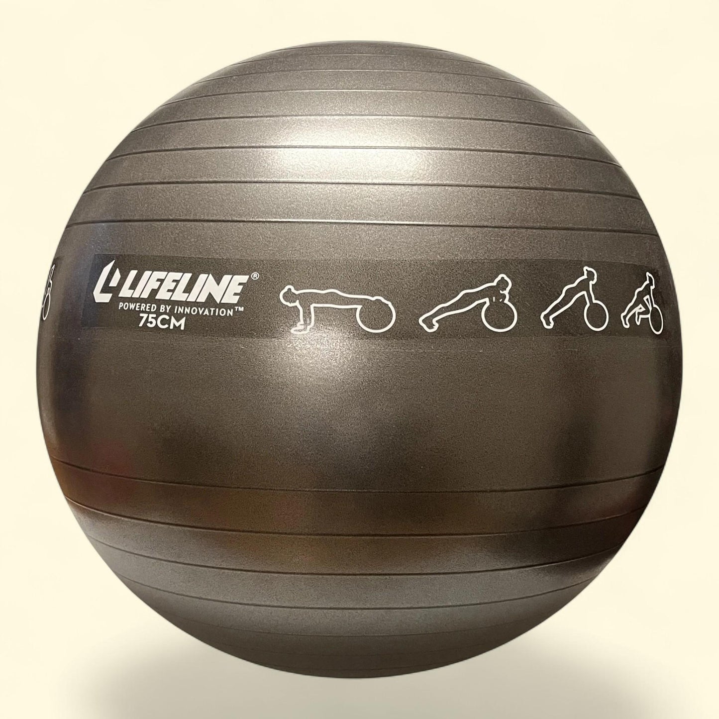 Lifeline Fitness Exercise Ball, 75CM
