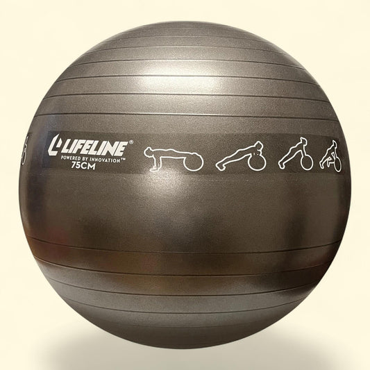 Lifeline Fitness Exercise Ball, 75CM