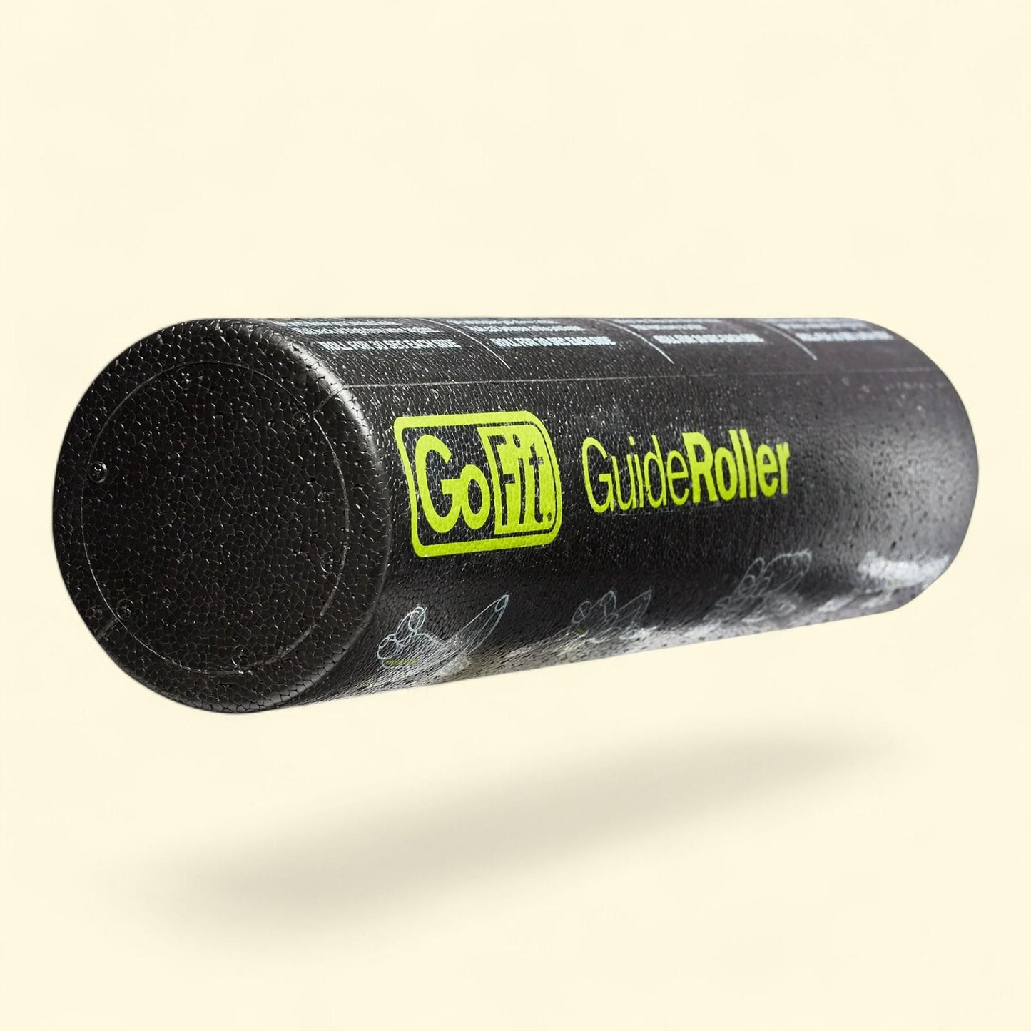 GoFit Foam Massage Roller, Super High-Density, 12"