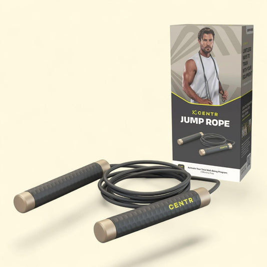 Centr Jump Rope, Adjustable Length + 3-Month Membership