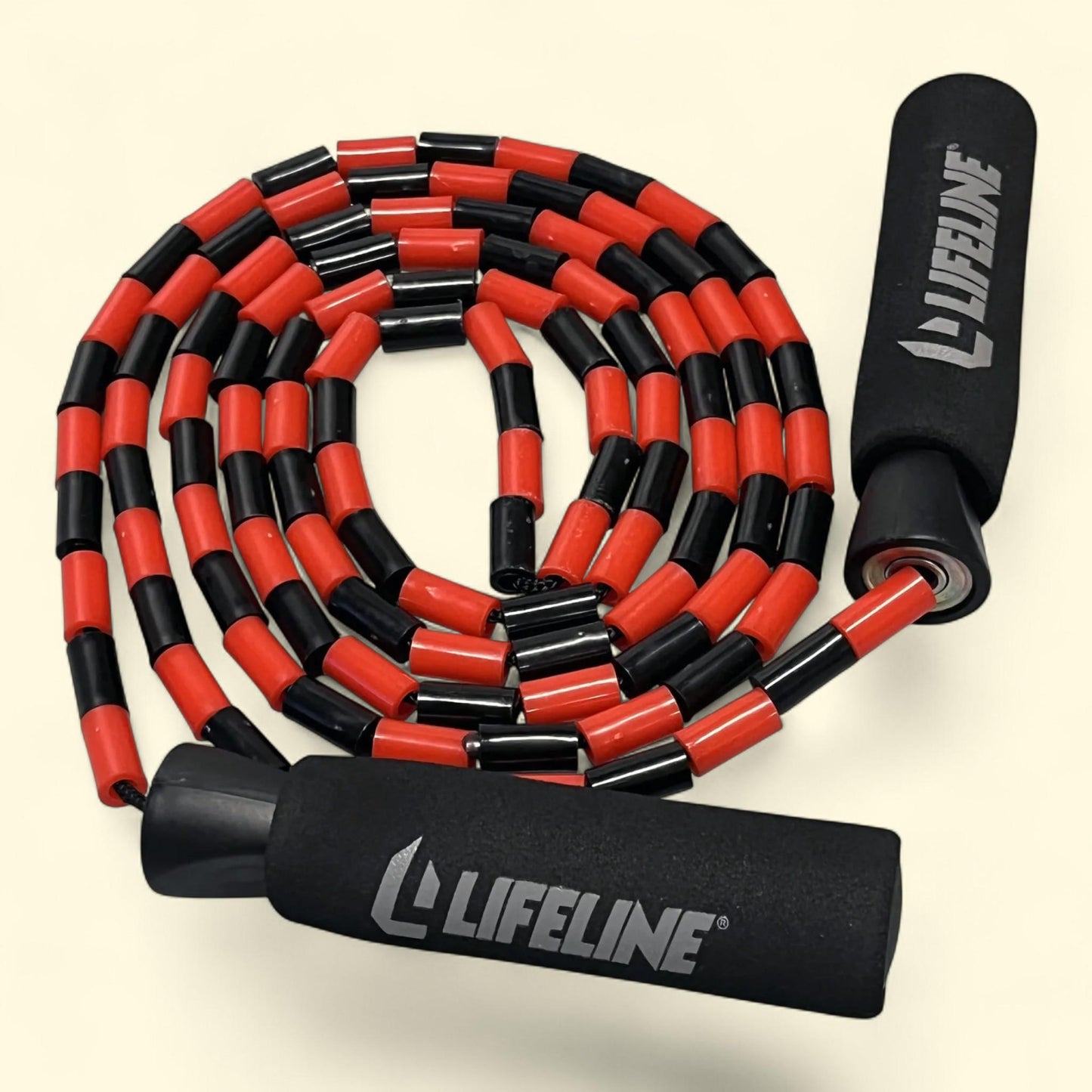 Lifeline Fitness Beaded Jump Rope, Cardio Exercise, 9 ft