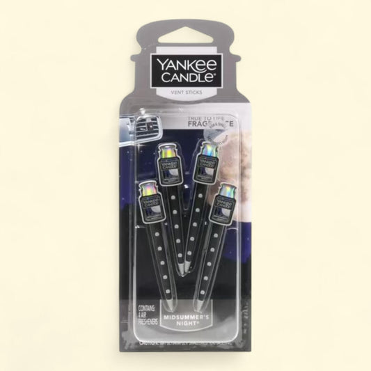 Yankee Candle Vent Sticks, Bahama Breeze, 4 Count