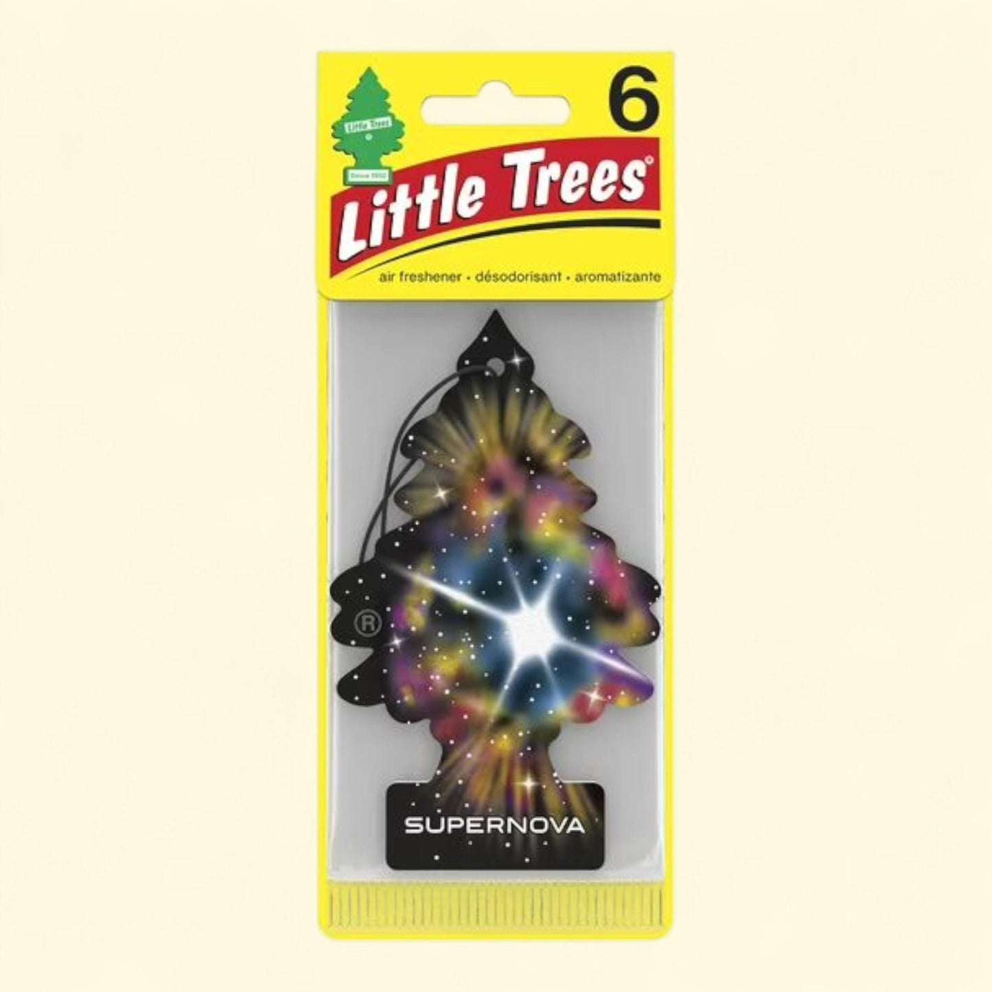 Little Trees Air Freshener Supernova, 6-Pack