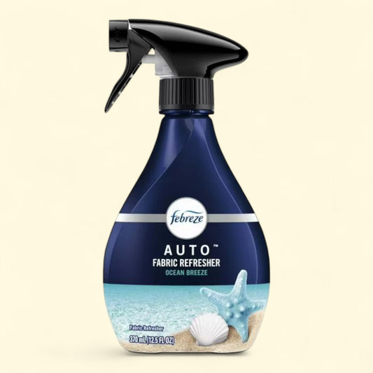 Febreze AUTO Car Fabric Spray, Ocean Breeze, 12.5 fl oz