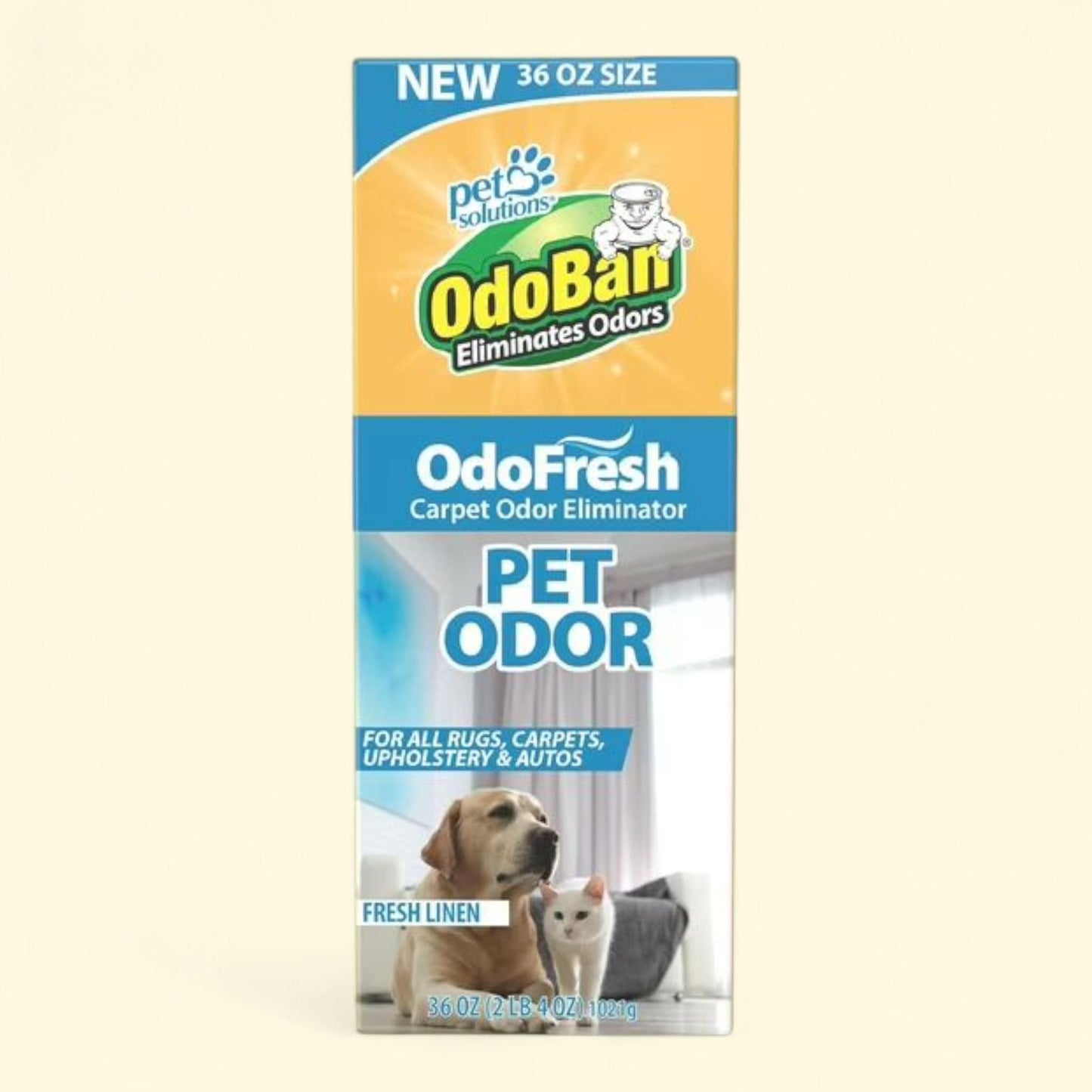 OdoBan OdoFresh Carpet and Room Deodorizer Powder, 36 Ounces