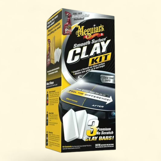 Meguiar's Smooth Surface Clay Kit, G191700, 1ct