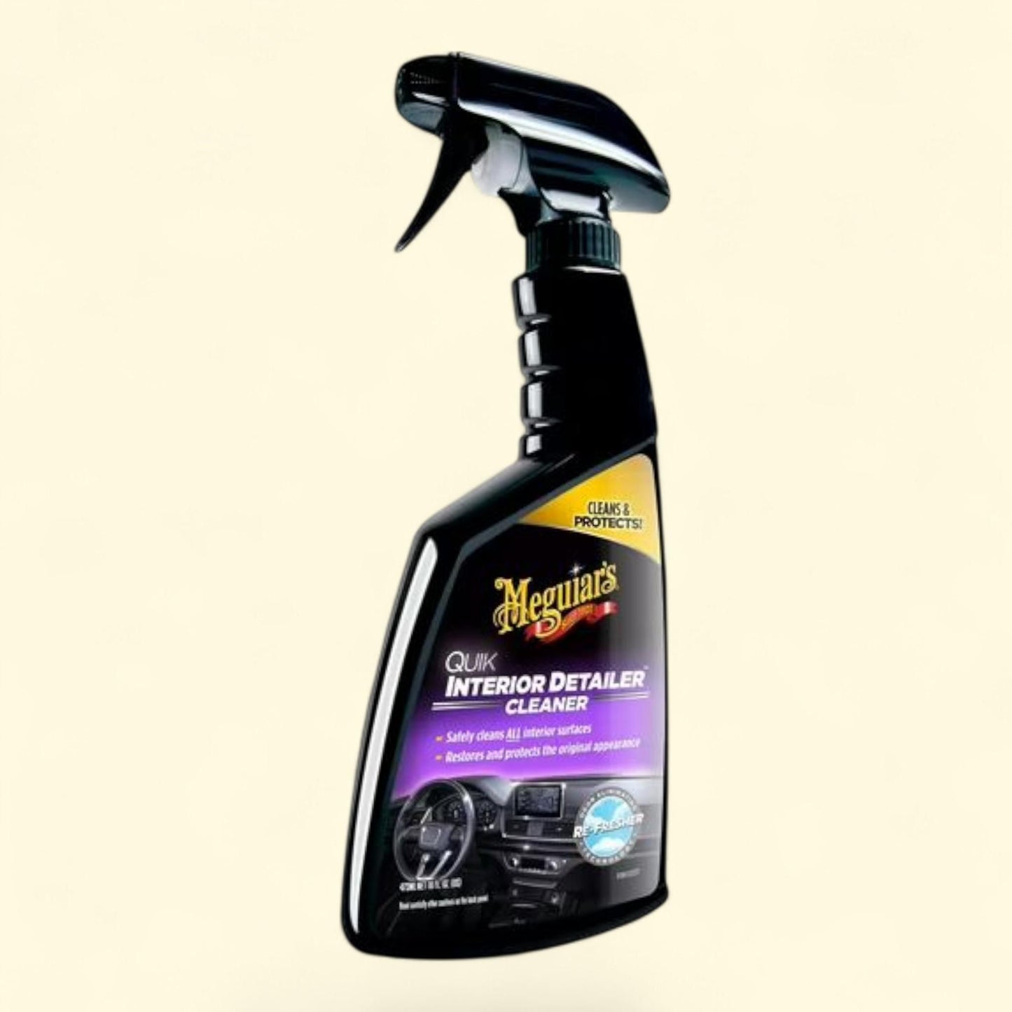 Meguiar's Quik Interior Detailer Cleaner, 16 Oz