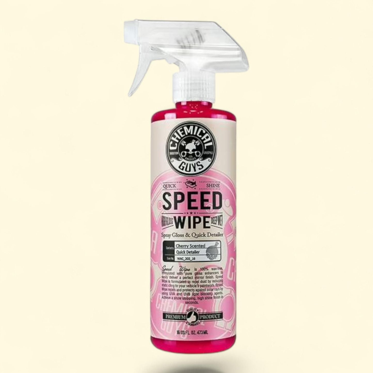 WAC Speed Wipe Quick Detailer, 16oz
