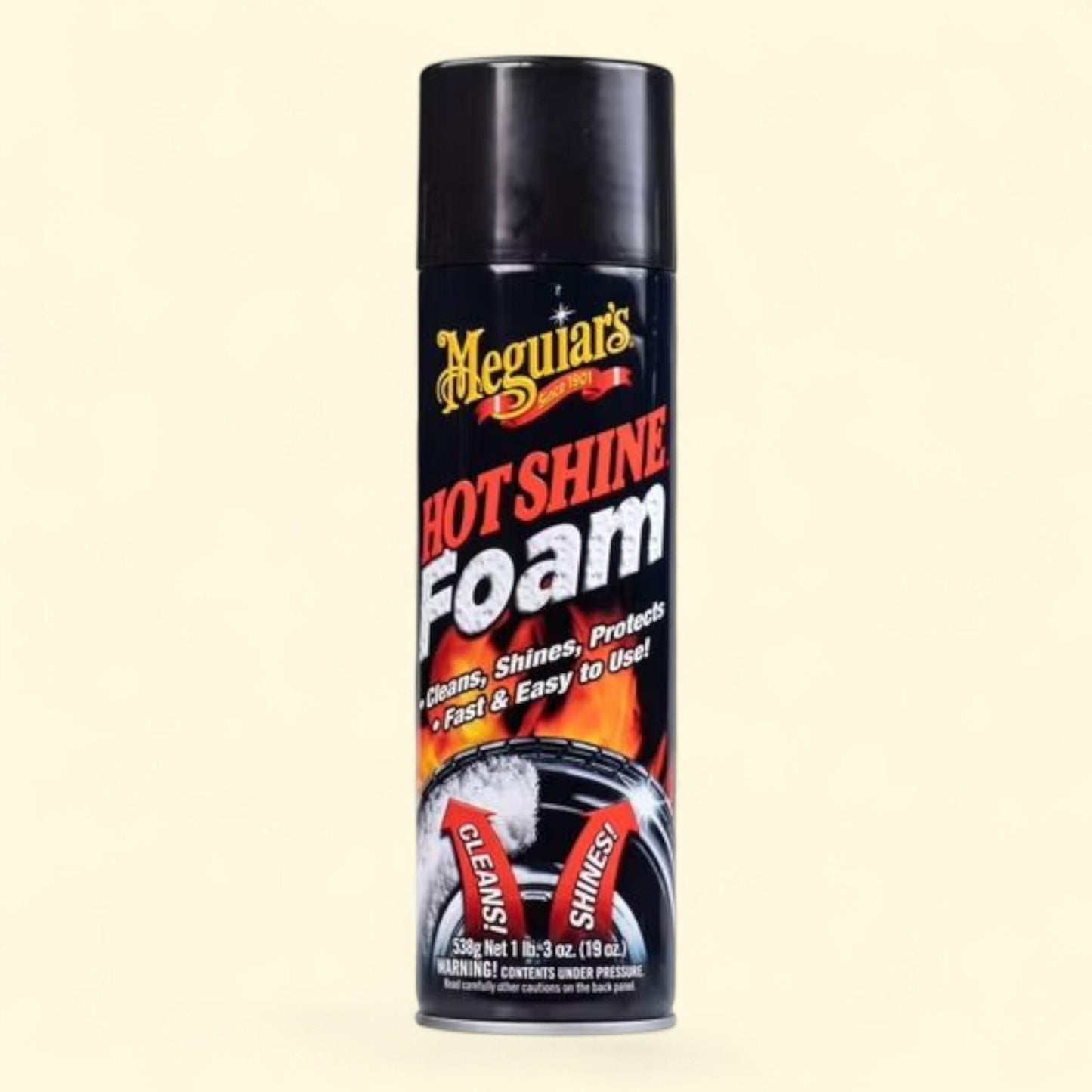 Meguiar's Hot Shine Tire Foam, 19 oz, Aerosol