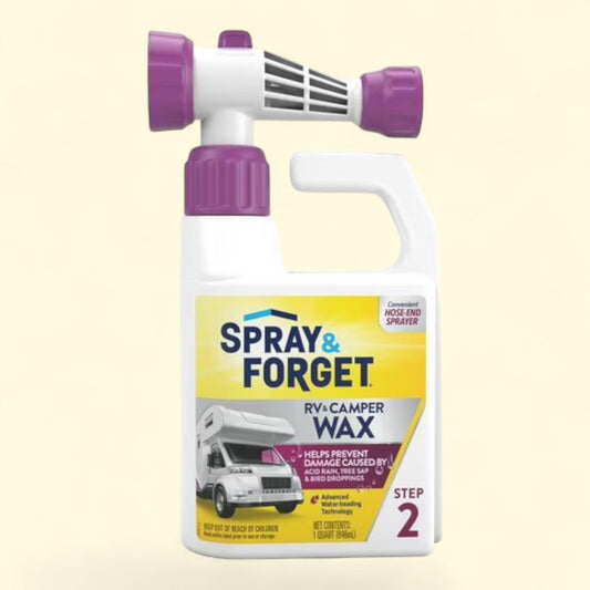 Spray & Forget RV & Camper Wax, 32 oz.