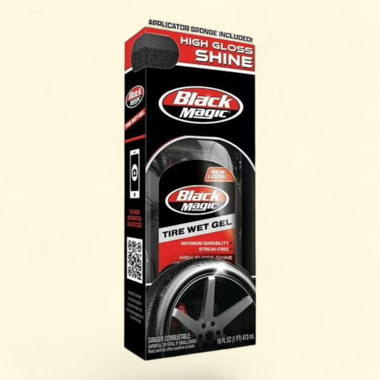 Black Magic Tire Wet Gel, 16 oz