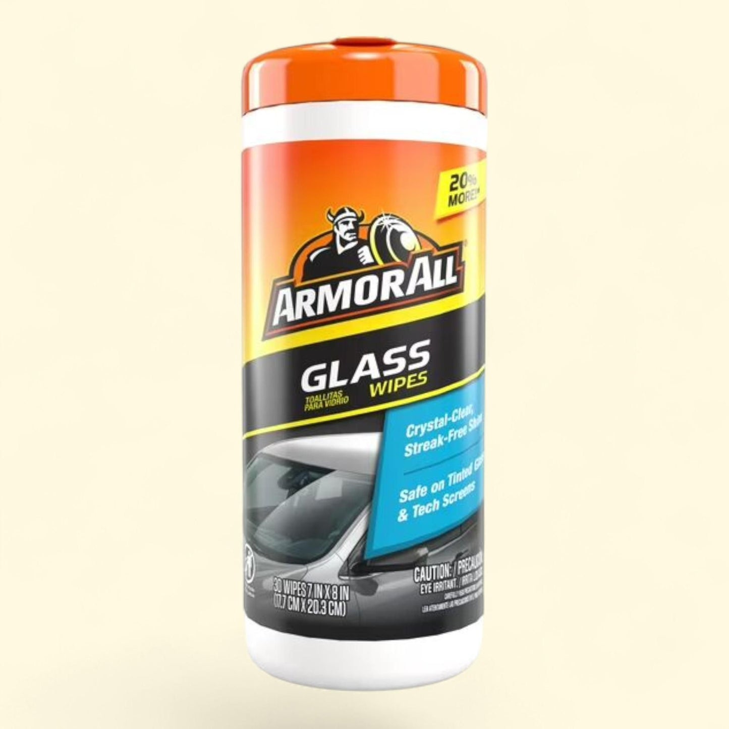 Lingettes nettoyantes pour vitres Armor All, paquet de 30