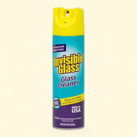 Invisible Glass EZ Grip Aerosol Spray Cleaner, 19 oz