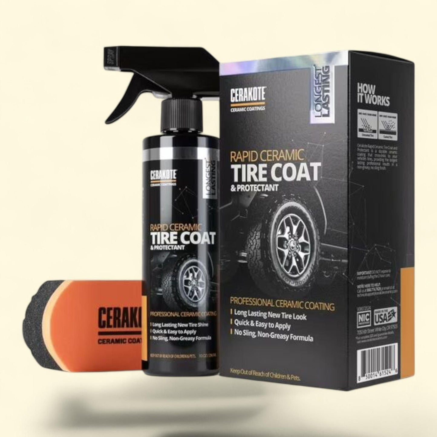 Cerakote Ceramic Tire Coat, 8 fl oz