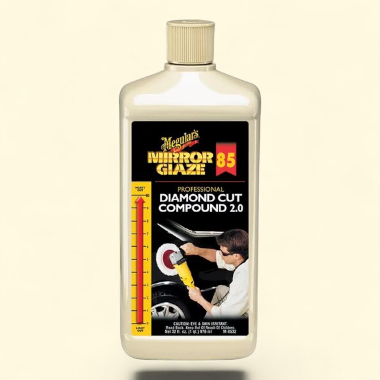 Meguiar's Mirror Glaze Diamond Cut Compound 2.0, 946 ml