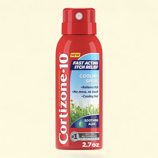 Cortizone 10 Maximum Strength Itch Relief Cooling Spray, 2.7 oz.