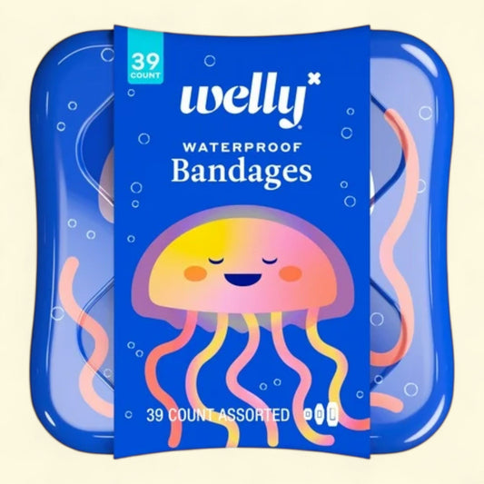 Welly Flex Fabric Bandages, 39 Count