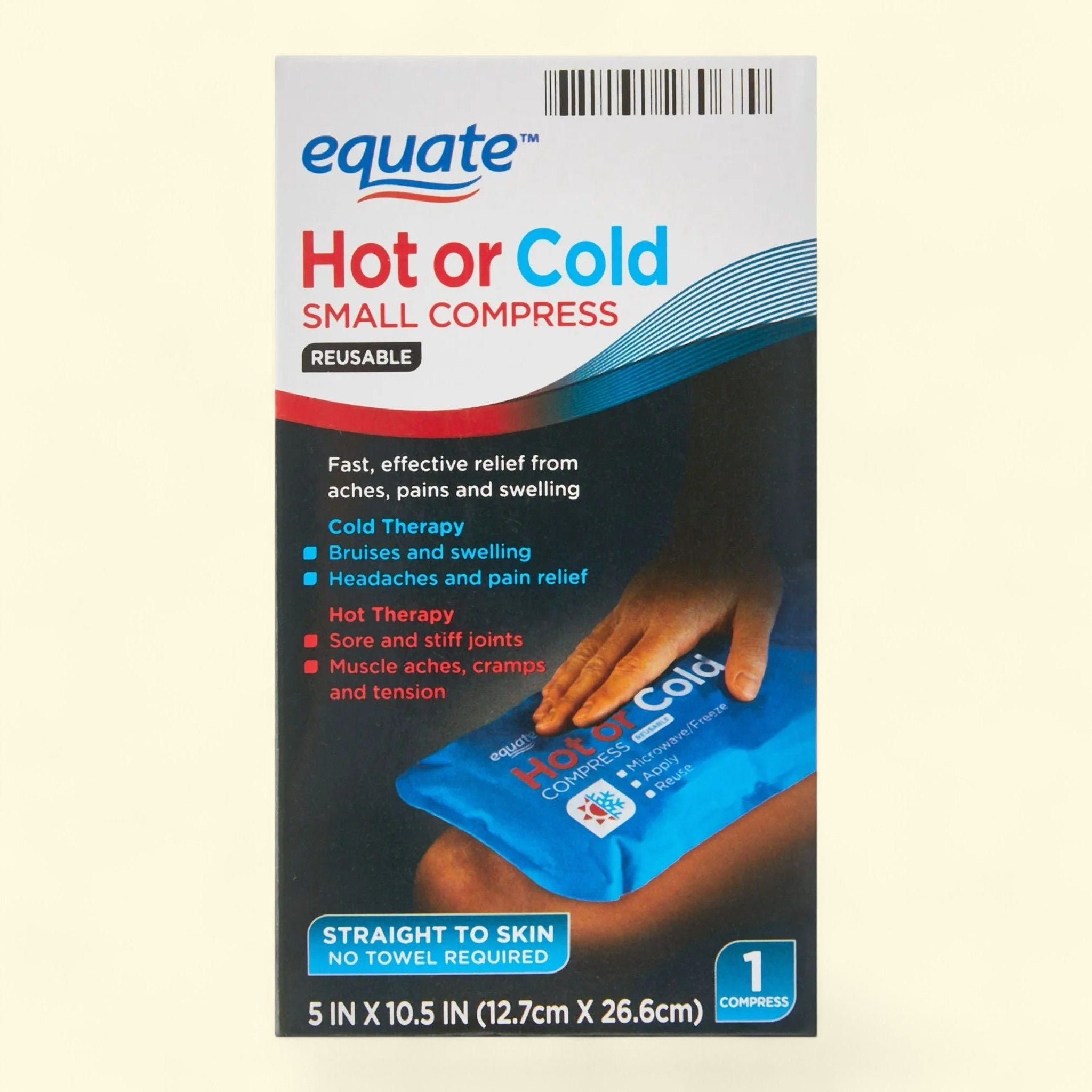 Equate Hot or Cold Small Compress, 1 Count | Treatspree