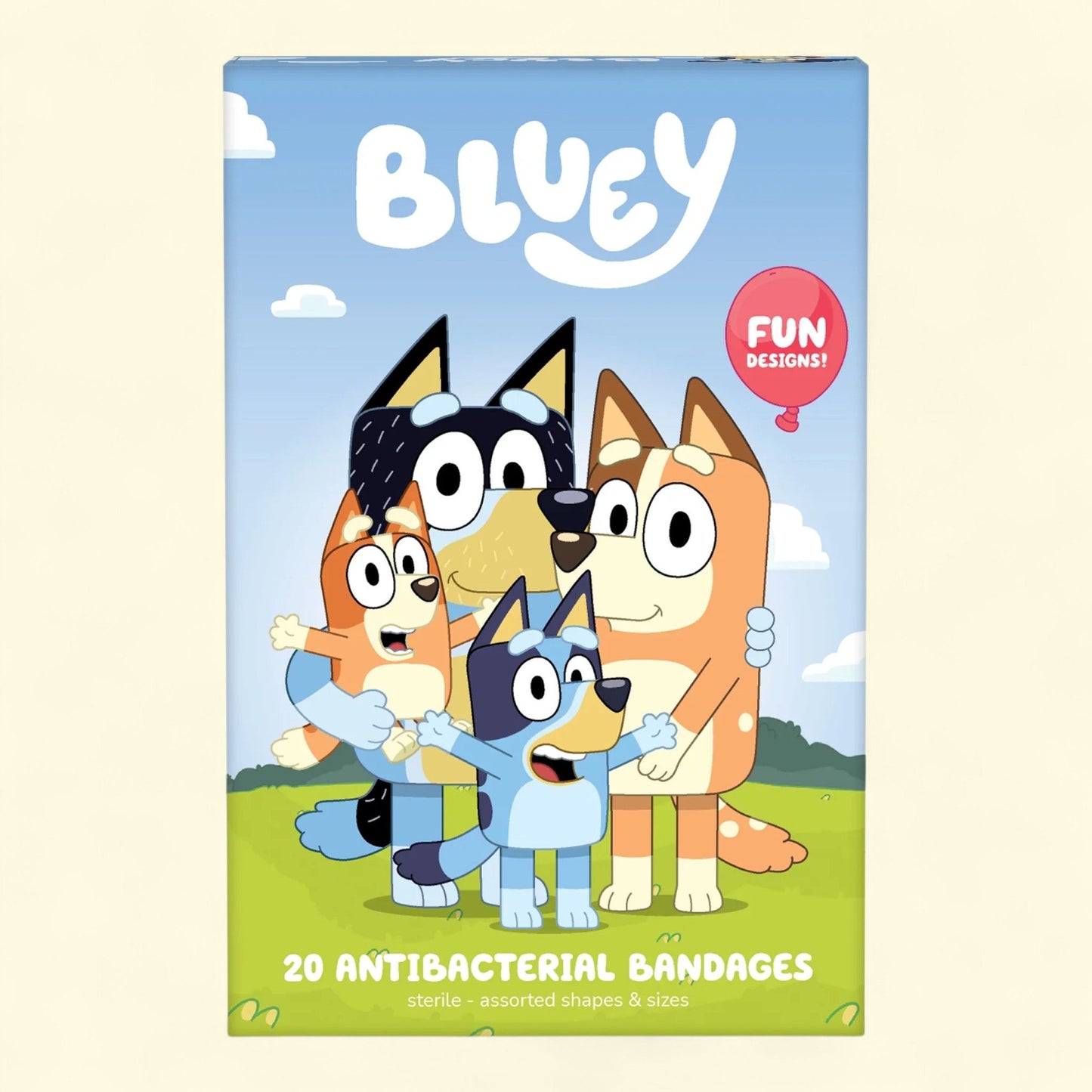 Bluey Bandages, 20 Count