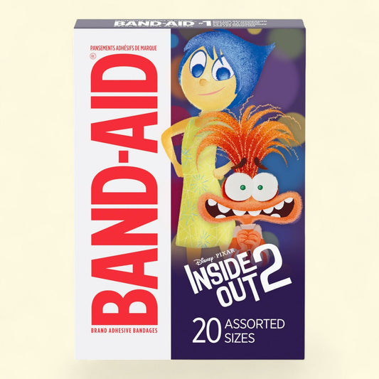 Band-Aid Adhesive Bandages, Pixar's Inside Out, 20 Ct