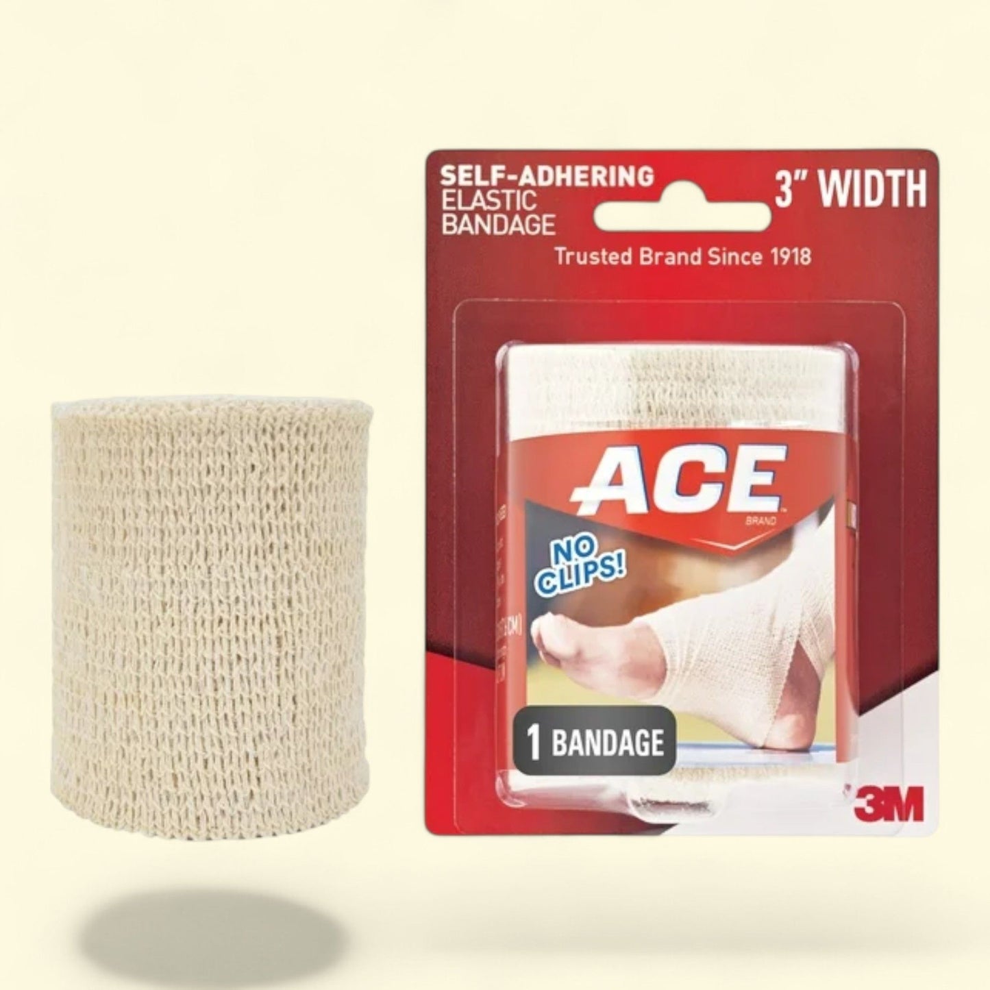 ACE Self-Adhering Elastic Bandage, 3 in.