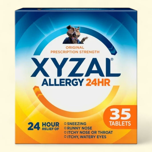 Xyzal Allergy Relief Medicine, 5 mg, 35 Count