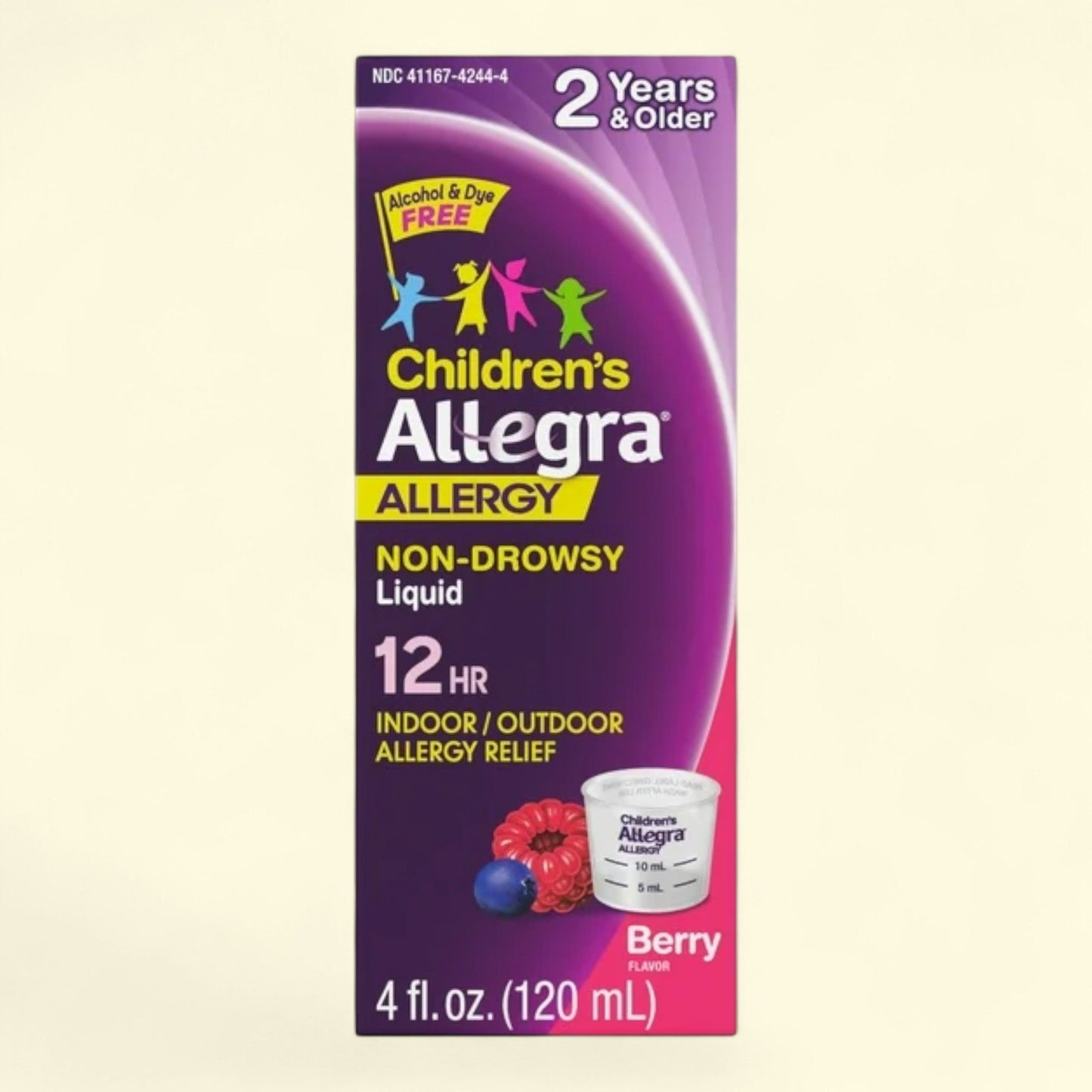 Allegra Children's Allergy Relief Liquid, 4 oz.