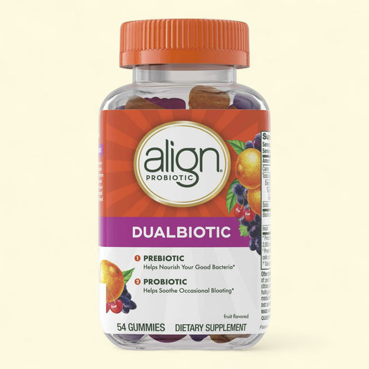Align Probiotic DualBiotic Gummies, 54 Count