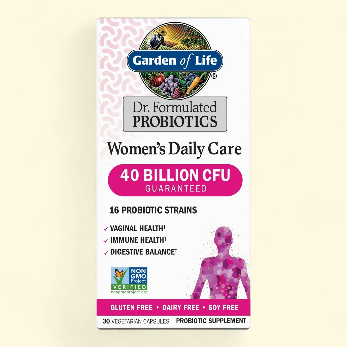 Garden of Life Women's Probiotics Vitamins, 30 Count
