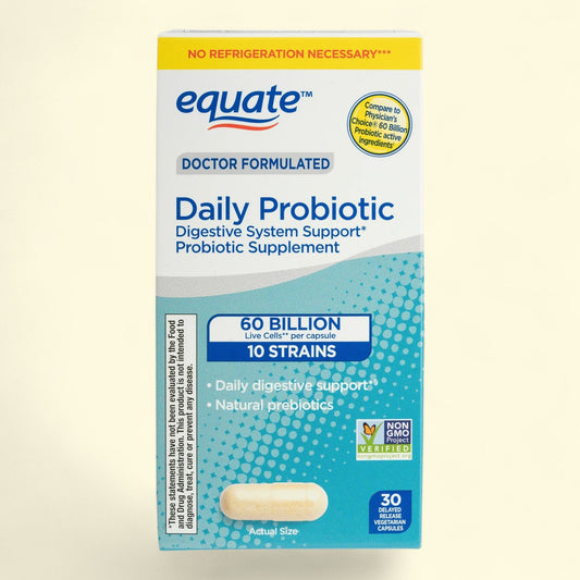 Equate Daily Probiotic, 30 Count
