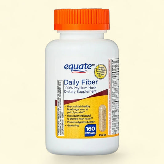 Equate Psyllium Husk Capsules 160 Count