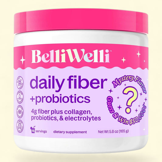 BelliWelli Daily Fiber Supplement, 5.8 oz