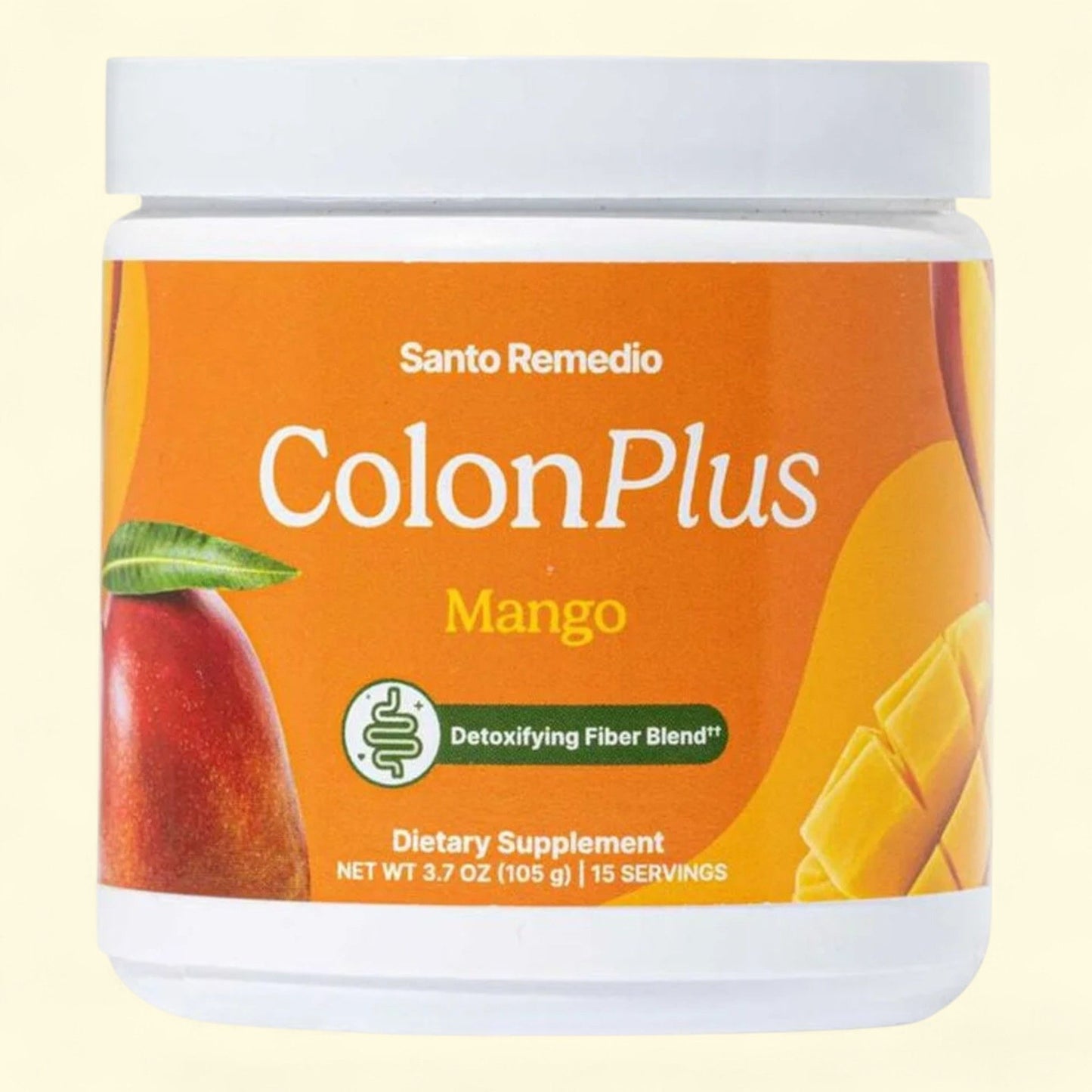 Santo Remedio Colon Plus Detoxifying Fiber Blend, 1 Container