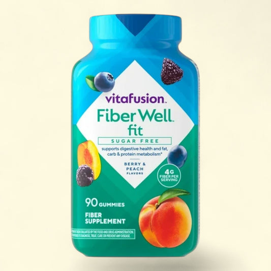 Vitafusion Fiber Well Fit Gummies Supplement, 90 Count