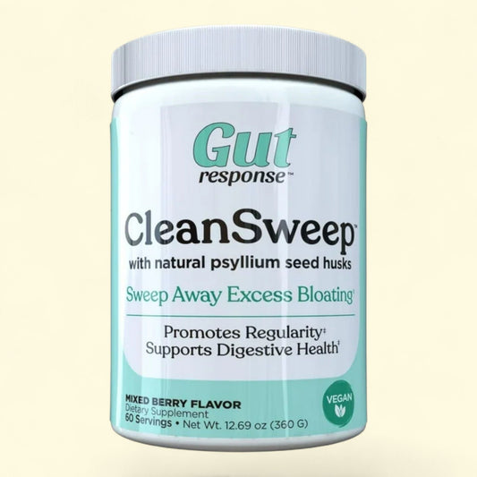 CleanSweep Psyllium & Beet Fiber, Mixed Berry. 60 Servings.